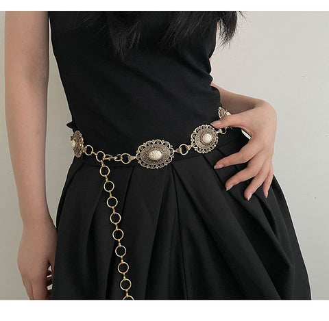 Boho Chic Metal Waist Belts - 4inme 