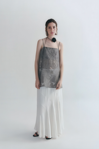 Chic Cut-Out Strap Tank with Unique Design - 4inme 