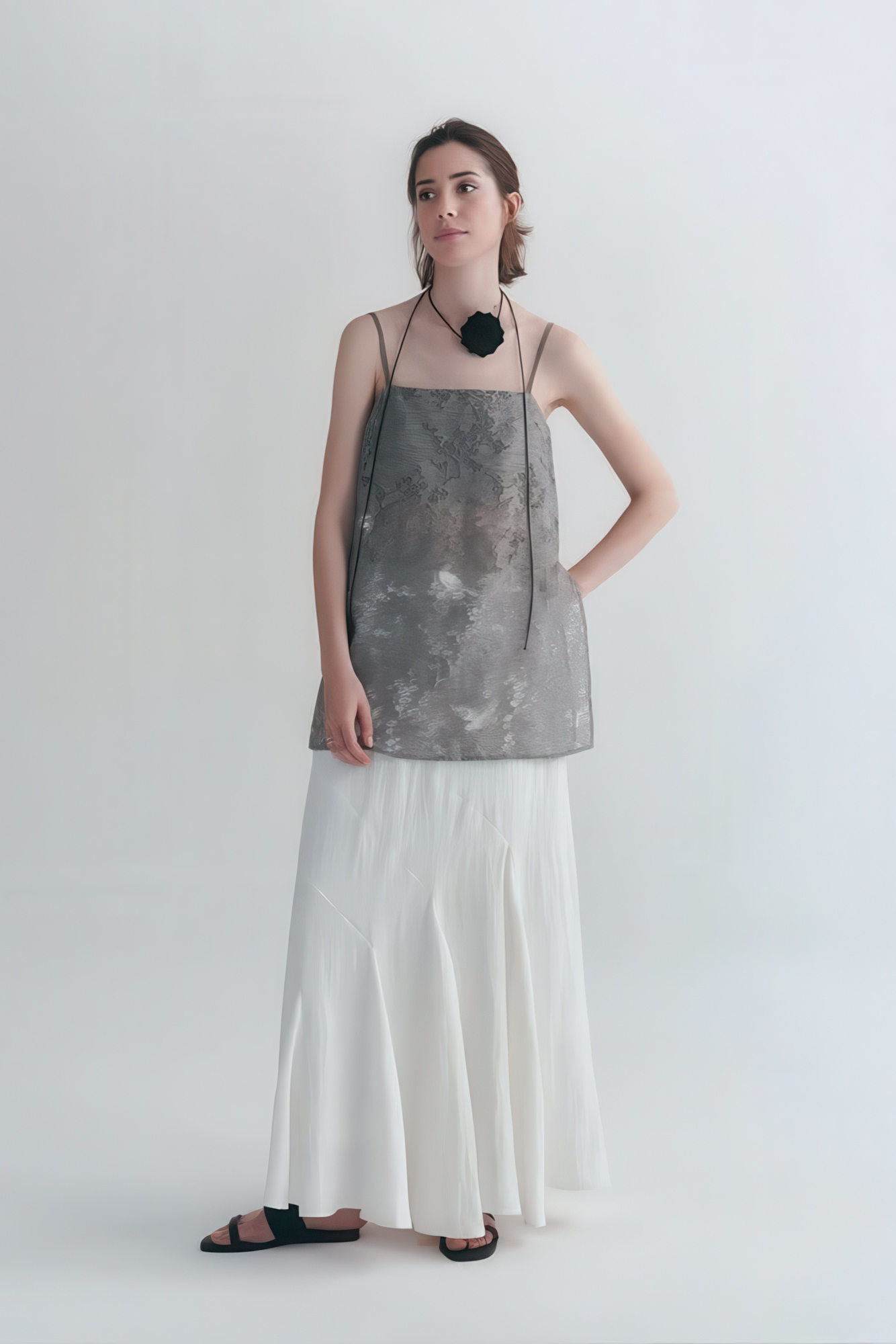 Chic Cut-Out Strap Tank with Unique Design - 4inme 