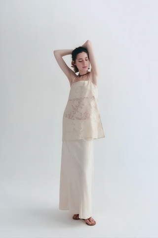Chic Cut-Out Strap Tank with Unique Design - 4inme 