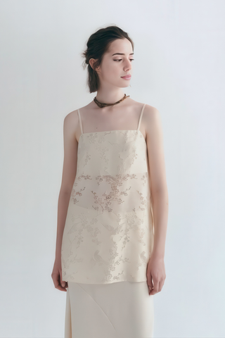 Chic Cut-Out Strap Tank with Unique Design - 4inme 