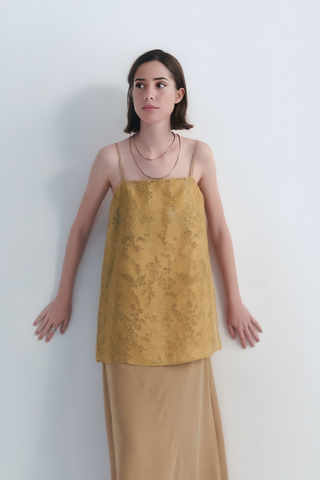 Chic Cut-Out Strap Tank with Unique Design - 4inme 