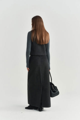 Classic Cashmere Wool Vest - Women's Autumn/Winter Layered Look - 4inme 