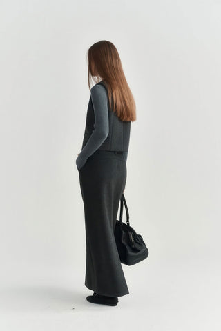 Classic Cashmere Wool Vest - Women's Autumn/Winter Layered Look - 4inme 