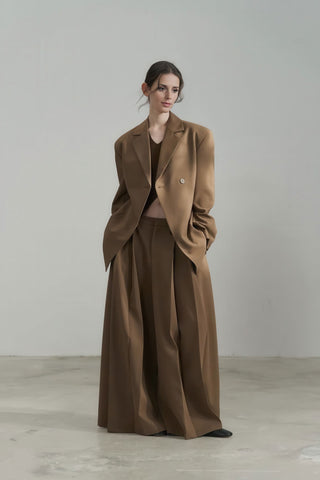 Flattering Single-Button Blazer - Slim Fit for Fall - 4inme 