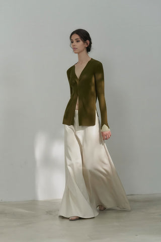 High-Waisted Tencel Maxi Skirt - Elegant Flow - 4inme 
