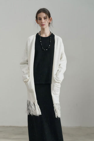 Knit Sweater & Trousers Set - Slimming Fall Ensemble - 4inme 