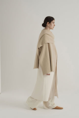 Longline Oversized Puffer Coat - Women's Luxe Winter Casual Overknee Jacket - 4inme 