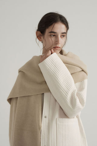 Longline Oversized Puffer Coat - Women's Luxe Winter Casual Overknee Jacket - 4inme 