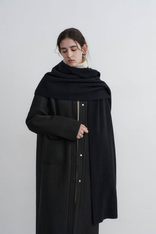 Longline Oversized Puffer Coat - Women's Luxe Winter Casual Overknee Jacket - 4inme 