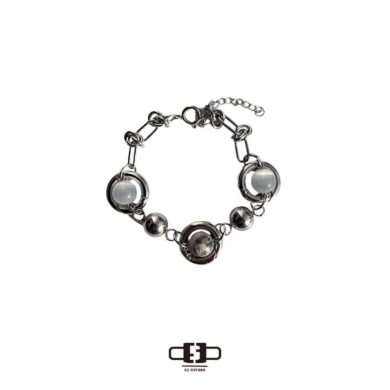 Orbital Gleam Cat's Eye Bracelet - 4inme 