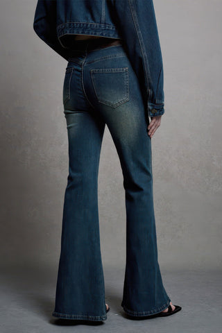 Slimming Flare Jeans - Tall Women's Fall Essential - 4inme 