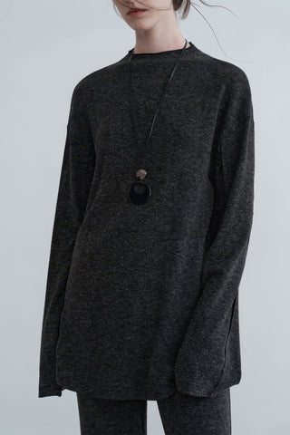 Slimming Knit Top and Pants Set - Effortless Fall Chic - 4inme 