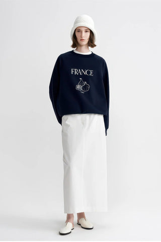 Slouchy Sweatshirt - Relaxed High-End Style for Winter - 4inme 