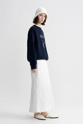 Slouchy Sweatshirt - Relaxed High-End Style for Winter - 4inme 