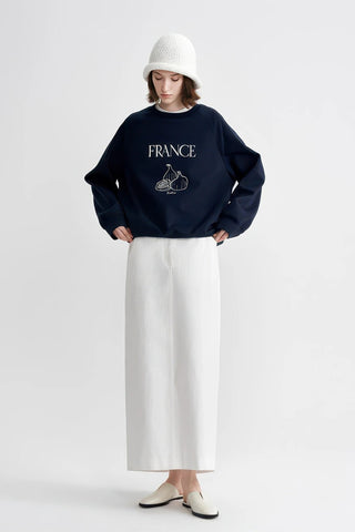 Slouchy Sweatshirt - Relaxed High-End Style for Winter - 4inme 