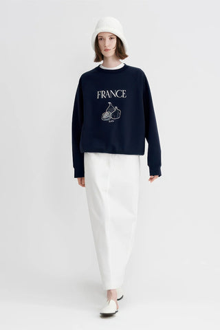 Slouchy Sweatshirt - Relaxed High-End Style for Winter - 4inme 