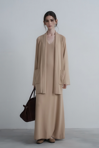 Soft Tencel Knit Cardigan - Effortless Style - 4inme 