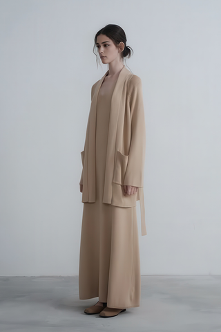 Soft Tencel Knit Cardigan - Effortless Style - 4inme 