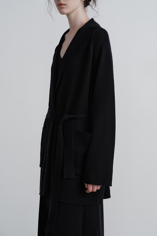 Soft Tencel Knit Cardigan - Effortless Style - 4inme 