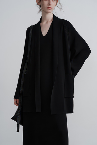Soft Tencel Knit Cardigan - Effortless Style - 4inme 