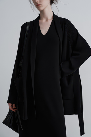 Soft Tencel Knit Cardigan - Effortless Style - 4inme 