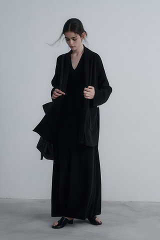 Soft Tencel Knit Cardigan - Effortless Style - 4inme 
