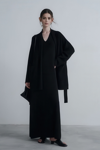 Soft Tencel Knit Cardigan - Effortless Style - 4inme 